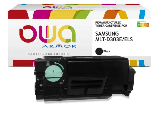 SAMSUNG MLT-D 303 E/ELS - Cartouche laser compatible - Noir - Toner remanufacturé OWA