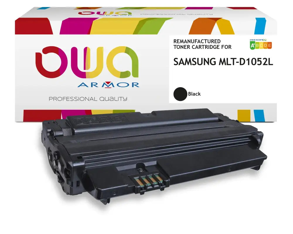 SAMSUNG MLT-D1052L/ELS - Cartouche laser compatible - haute capacité - Noir - Toner remanufacturé OWA
