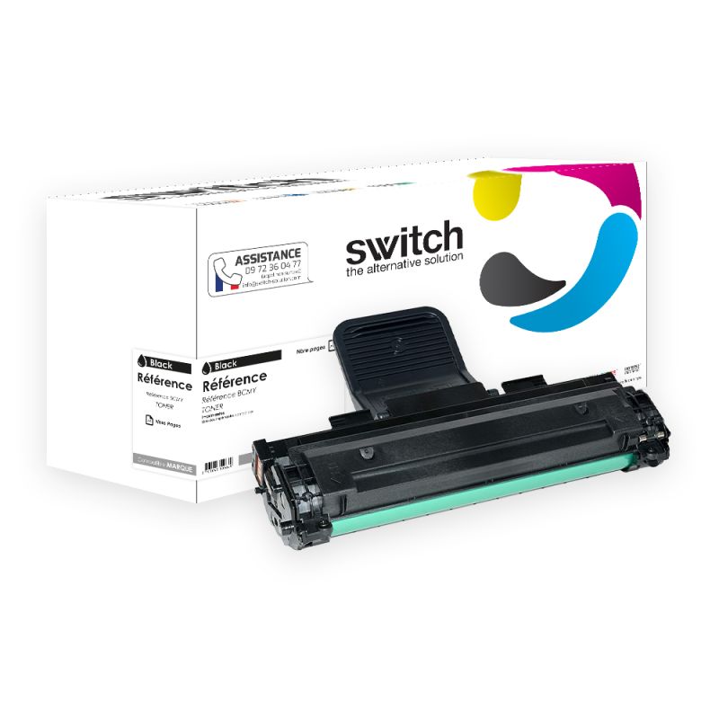 Samsung MLT-D1082SELS, Toner Noir compatible · Switch