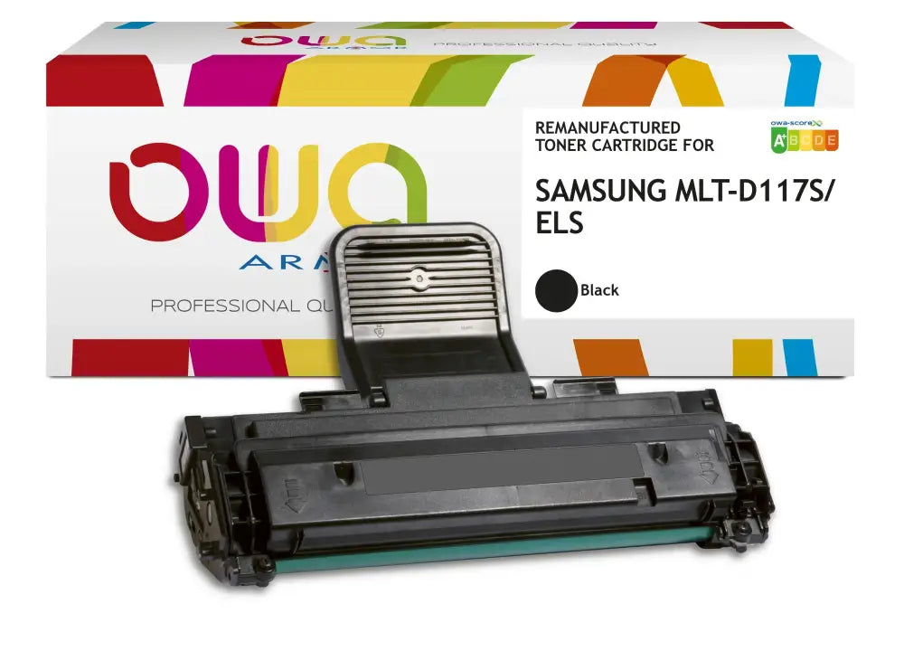 SAMSUNG MLT-D117S/ELS - Cartouche laser compatible - Noir - Toner remanufacturé OWA