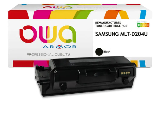 SAMSUNG MLT-D204U/ELS - Cartouche laser compatible - haute capacité - Noir - Toner remanufacturé OWA