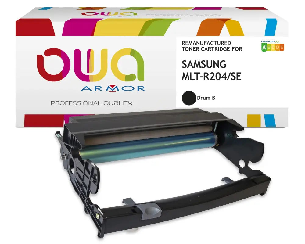 SAMSUNG MLT-R 204/SEE - tambour remanufacturé OWA - Tambour Noir - Toner