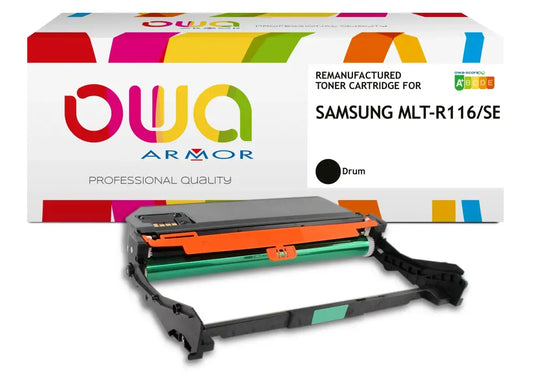 SAMSUNG MLT-R116/SEE - tambour remanufacturé OWA - Noir - Toner