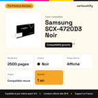 Samsung SCX-4720D3 Toner Noir compatible équivalent à SCX-4720D3ELS : caractéristiques