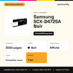 Samsung SCX-D4725A Toner Noir compatible : caractéristiques