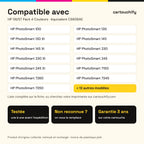 Imprimantes compatibles avec HP 56/57 Cartouche Pack Noir + Couleur remanufacturé équivalent à C6656AE, C6657AE · Switch