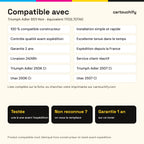 Imprimantes compatibles avec Triumph Adler 8511 Toner Noir compatible équivalent à 1T02L70TA0, CK-8511 K