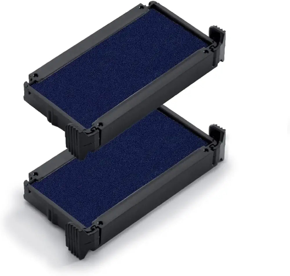 trodat Cassette d’encrage 6/4910 pack de 2 bleu - Tampons & encreurs couleur