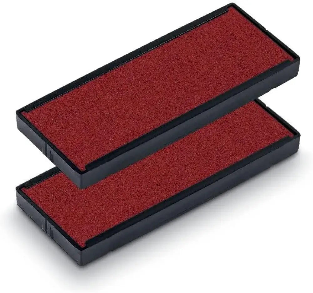 trodat Cassette d’encrage 6/4925 pack de 2 rouge - Tampons & encreurs couleur