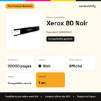 Xerox 80 Toner Noir compatible équivalent à 006R01642 : caractéristiques