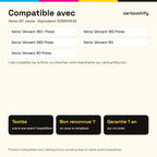 Imprimantes compatibles avec Xerox 80 Toner Jaune compatible équivalent à 006R01645
