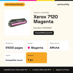 Xerox 7120 Tambour Magenta compatible équivalent à 013R00659 : caractéristiques