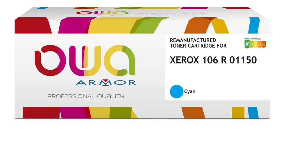 XEROX 106 R 01150 - Cartouche laser compatible - Cyan - Toner remanufacturé OWA