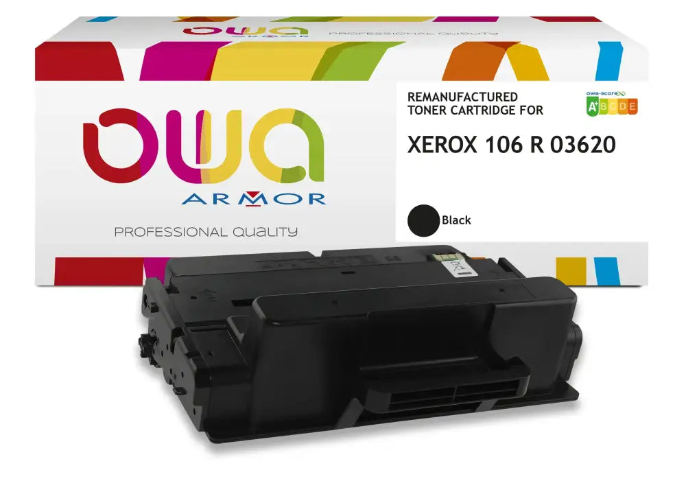 XEROX 106 R 03620 - Cartouche laser compatible - Noir - Toner remanufacturé OWA