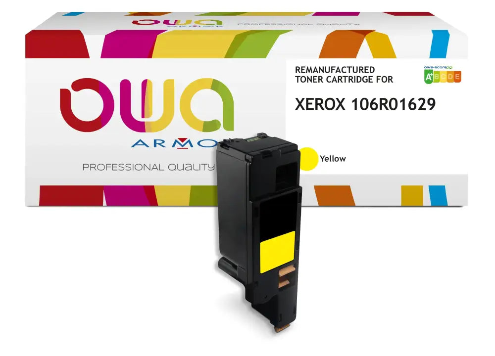 XEROX 106R01629 - Cartouche laser compatible - extra haute capacité - Jaune - Toner remanufacturé OWA