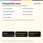 Imprimantes compatibles avec Xerox 6600 Toner Pack 4 Couleurs compatible équivalent à 106R02232, 106R02229, 106R02230