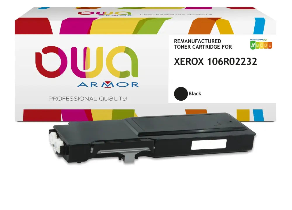 XEROX 106R02232 - Cartouche laser compatible - Noir - Toner remanufacturé OWA