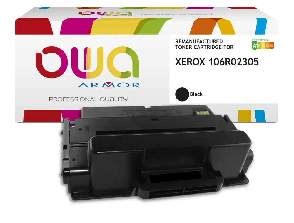 XEROX 106R02305 - Cartouche laser compatible - Noir - Toner remanufacturé OWA
