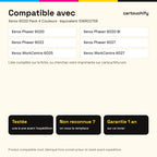 Imprimantes compatibles avec Xerox 6020 Toner Pack 4 Couleurs compatible équivalent à 106R02759, 106R02760, 106R02761