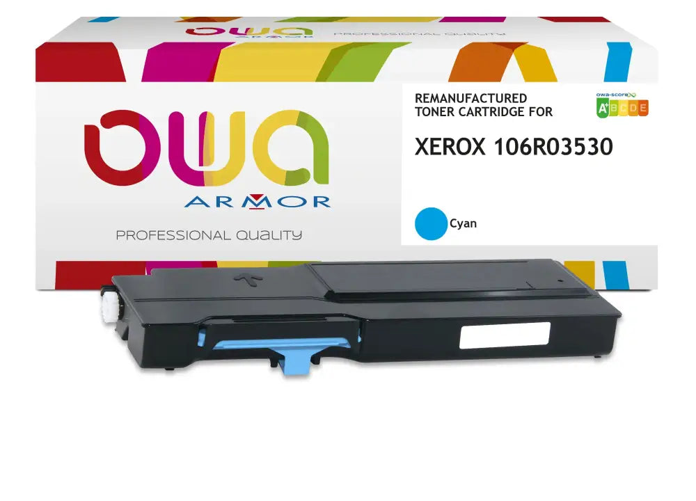 XEROX 106R03530 - Cartouche laser compatible - haute capacité - Cyan - Toner remanufacturé OWA