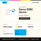 Xerox 6180 Toner Jaune compatible équivalent à 113R00725 · Switch : caractéristiques