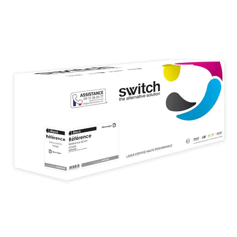 Xerox 6180 Toner Noir compatible équivalent à 113R00726 · Switch
