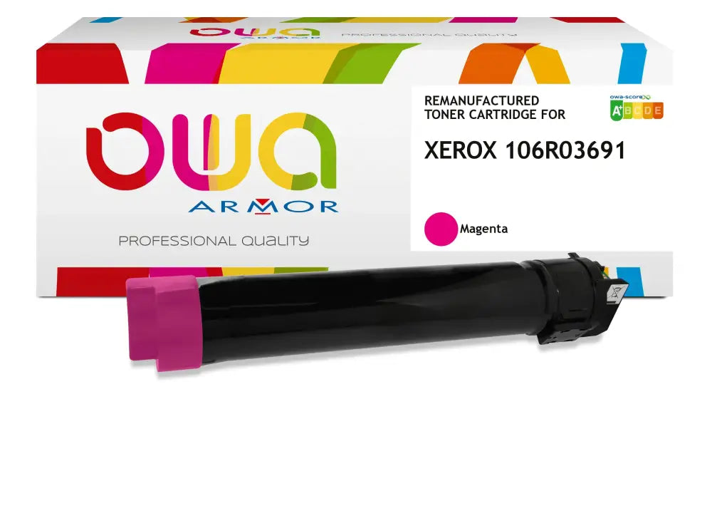 XEROX 6510 - Cartouche laser compatible - Magenta - Toner remanufacturé OWA