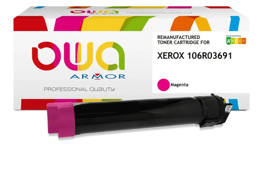 XEROX 6510 - Cartouche laser compatible - Magenta - Toner remanufacturé OWA
