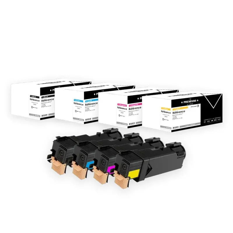 Xerox 6140 Toner Pack 4 Couleurs compatible équivalent à 106R01480 106R01477 106R01478